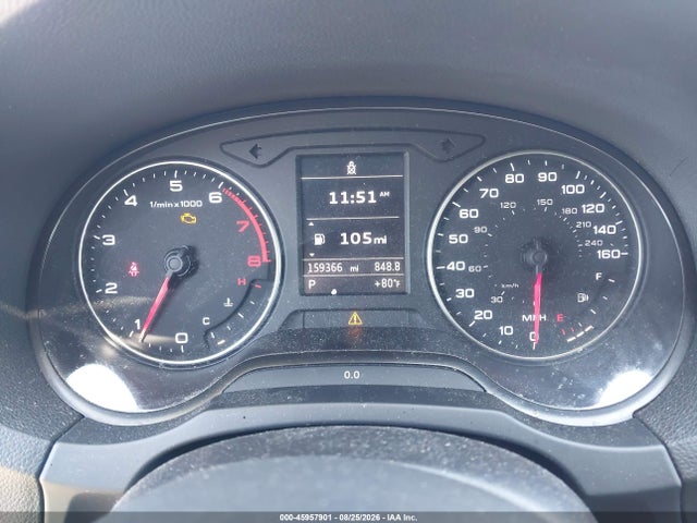 45957901 :رقم المزاد ، WAUBFGFF3F1100606 vin ، 2015 Audi A3 2.0t Premium مزاد بيع
