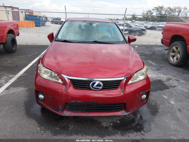 2012 Lexus Ct 200h Premium მანქანა იყიდება აუქციონზე, vin: JTHKD5BH0C2114536, აუქციონის ნომერი: 45957990