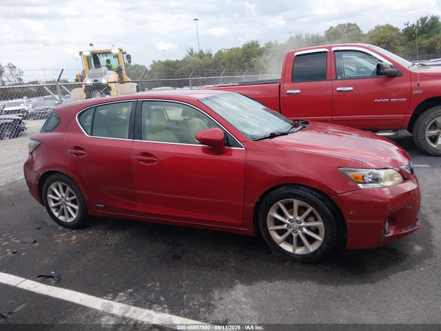 2012 Lexus Ct 200h Premium მანქანა იყიდება აუქციონზე, vin: JTHKD5BH0C2114536, აუქციონის ნომერი: 45957990