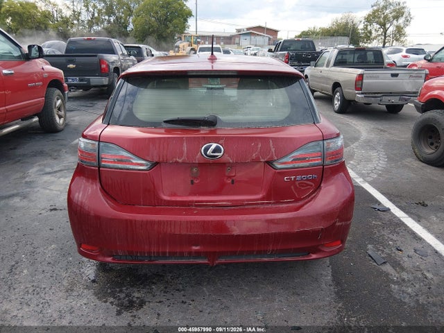 2012 Lexus Ct 200h Premium მანქანა იყიდება აუქციონზე, vin: JTHKD5BH0C2114536, აუქციონის ნომერი: 45957990