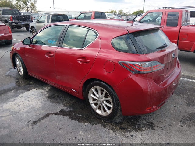 2012 Lexus Ct 200h Premium მანქანა იყიდება აუქციონზე, vin: JTHKD5BH0C2114536, აუქციონის ნომერი: 45957990