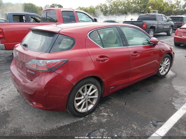 2012 Lexus Ct 200h Premium მანქანა იყიდება აუქციონზე, vin: JTHKD5BH0C2114536, აუქციონის ნომერი: 45957990