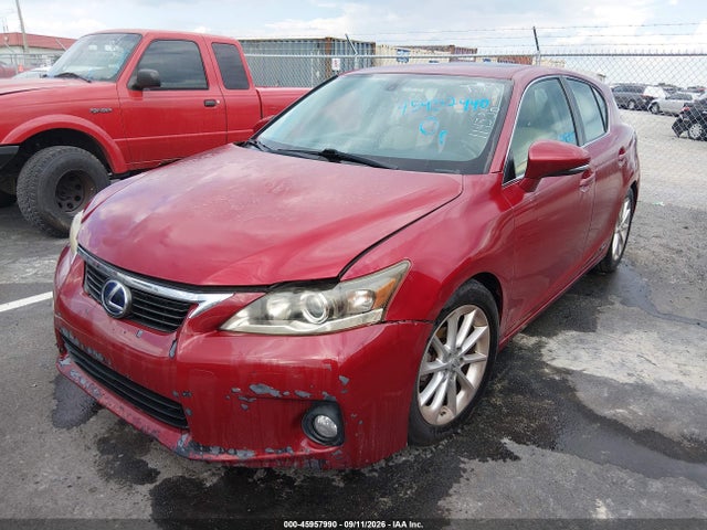 2012 Lexus Ct 200h Premium მანქანა იყიდება აუქციონზე, vin: JTHKD5BH0C2114536, აუქციონის ნომერი: 45957990