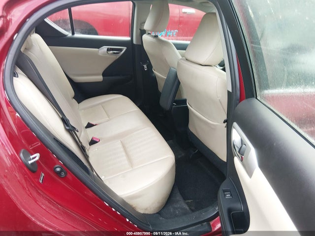 2012 Lexus Ct 200h Premium მანქანა იყიდება აუქციონზე, vin: JTHKD5BH0C2114536, აუქციონის ნომერი: 45957990
