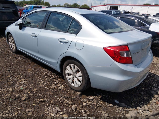 Aukcja sprzedaży 2012 Honda Civic Lx, vin: 19XFB2F51CE048119, numer aukcji: 45958013