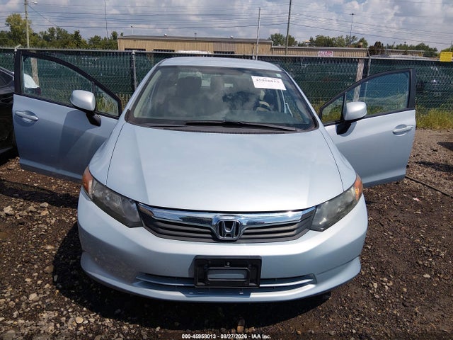 Aukcja sprzedaży 2012 Honda Civic Lx, vin: 19XFB2F51CE048119, numer aukcji: 45958013