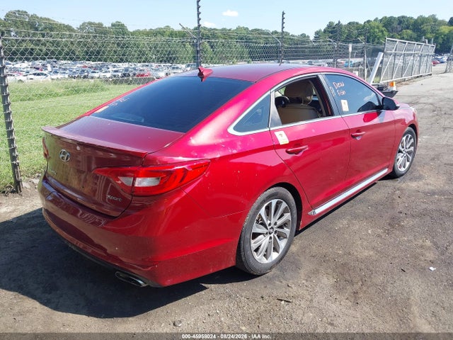 45958024 :رقم المزاد ، 5NPE34AF0FH032241 vin ، 2015 Hyundai Sonata Sport مزاد بيع