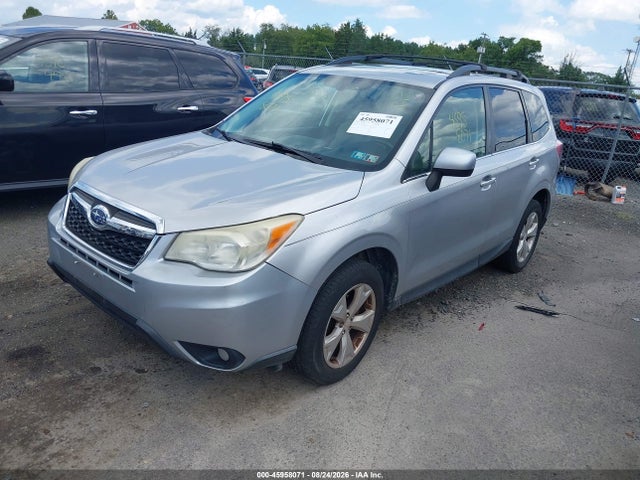 2014 Subaru Forester 2.5i Limited მანქანა იყიდება აუქციონზე, vin: JF2SJAHC6EH402254, აუქციონის ნომერი: 45958071