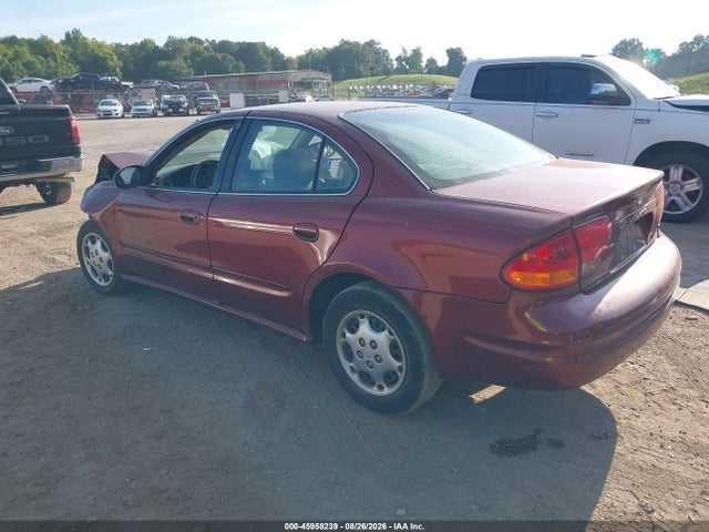 2000 Oldsmobile Alero Gx მანქანა იყიდება აუქციონზე, vin: 1G3NK52T9YC411864, აუქციონის ნომერი: 45958239