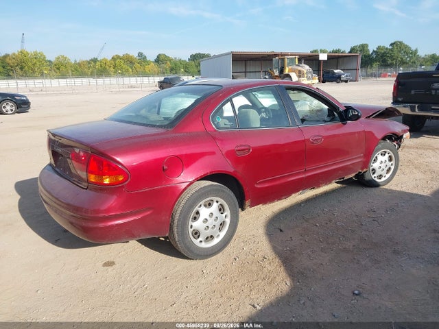 2000 Oldsmobile Alero Gx მანქანა იყიდება აუქციონზე, vin: 1G3NK52T9YC411864, აუქციონის ნომერი: 45958239