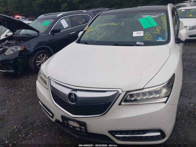Продажа на аукционе авто 2014 Acura Mdx, vin: 5FRYD4H28EB018337, номер лота: 45958251