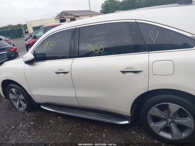 Продажа на аукционе авто 2014 Acura Mdx, vin: 5FRYD4H28EB018337, номер лота: 45958251