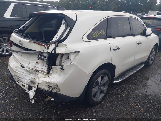 Продажа на аукционе авто 2014 Acura Mdx, vin: 5FRYD4H28EB018337, номер лота: 45958251