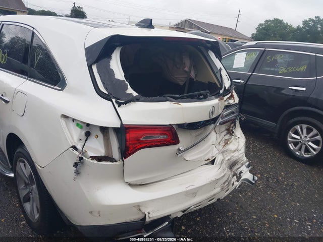 Продажа на аукционе авто 2014 Acura Mdx, vin: 5FRYD4H28EB018337, номер лота: 45958251