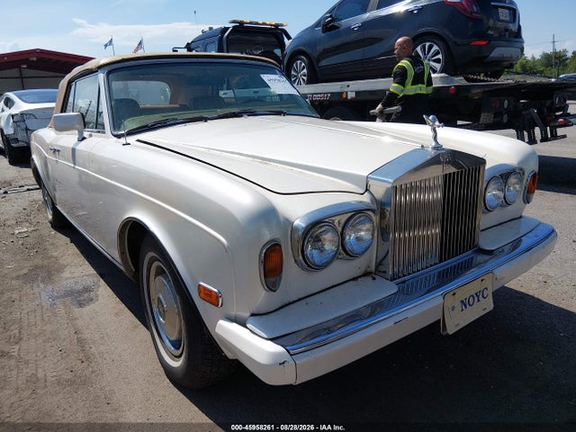 Auction sale of the 1985 Rolls-royce Corniche, vin: SCAZD42A4FCX09795, lot number: 45958261