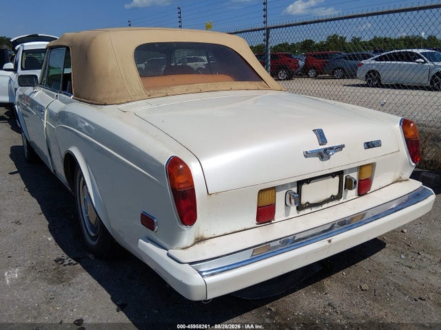 Продажа на аукционе авто 1985 Rolls-royce Corniche, vin: SCAZD42A4FCX09795, номер лота: 45958261