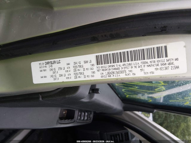 Aukcja sprzedaży 2009 Jeep Liberty Sport, vin: 1J8GN28K19W536976, numer aukcji: 45958266