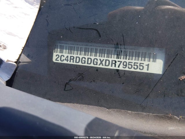 2013 Dodge Grand Caravan Crew მანქანა იყიდება აუქციონზე, vin: 2C4RDGDGXDR795551, აუქციონის ნომერი: 45958276