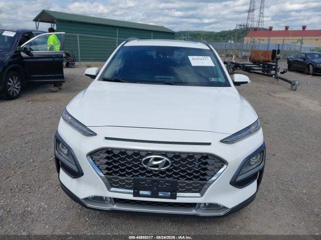 2021 Hyundai Kona Limited მანქანა იყიდება აუქციონზე, vin: KM8K3CA5XMU731587, აუქციონის ნომერი: 45958317
