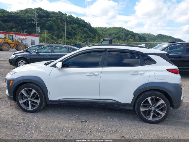 2021 Hyundai Kona Limited მანქანა იყიდება აუქციონზე, vin: KM8K3CA5XMU731587, აუქციონის ნომერი: 45958317