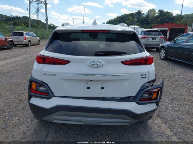 2021 Hyundai Kona Limited მანქანა იყიდება აუქციონზე, vin: KM8K3CA5XMU731587, აუქციონის ნომერი: 45958317