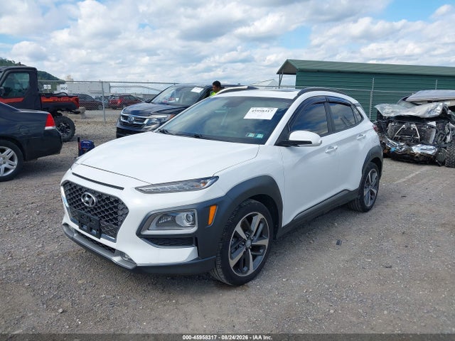 2021 Hyundai Kona Limited მანქანა იყიდება აუქციონზე, vin: KM8K3CA5XMU731587, აუქციონის ნომერი: 45958317