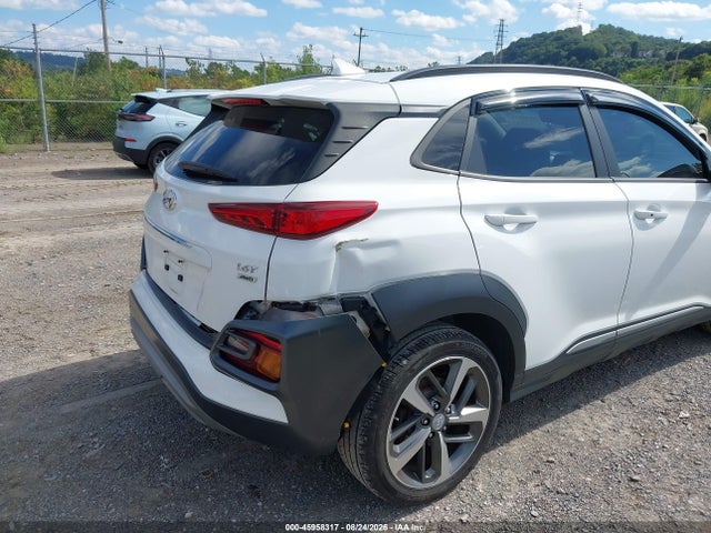 2021 Hyundai Kona Limited მანქანა იყიდება აუქციონზე, vin: KM8K3CA5XMU731587, აუქციონის ნომერი: 45958317
