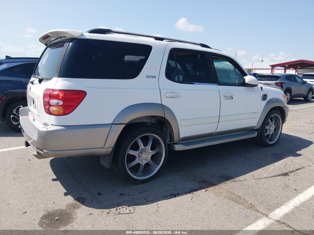 2003 Toyota Sequoia Sr5 V8 მანქანა იყიდება აუქციონზე, vin: 5TDZT34A83S156081, აუქციონის ნომერი: 45958333
