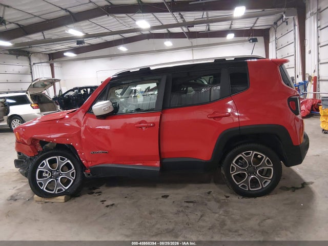 2018 Jeep Renegade Limited 4x4 მანქანა იყიდება აუქციონზე, vin: ZACCJBDBXJPG99358, აუქციონის ნომერი: 45958394