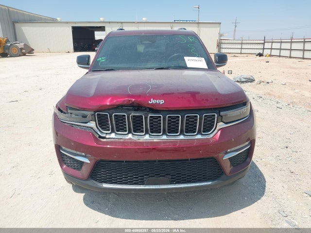45958397 :رقم المزاد ، 1C4RJYB63RC135490 vin ، 2024 Jeep Grand Cherokee 4xe مزاد بيع