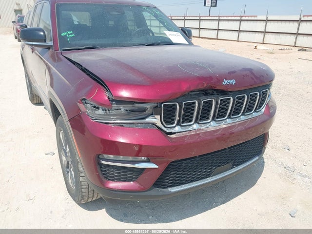 45958397 :رقم المزاد ، 1C4RJYB63RC135490 vin ، 2024 Jeep Grand Cherokee 4xe مزاد بيع