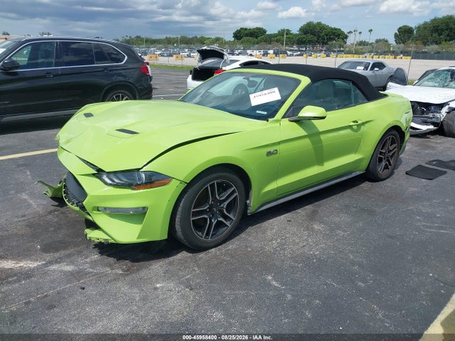 45958400 :رقم المزاد ، 1FATP8UH7L5119684 vin ، 2020 Ford Mustang Ecoboost Premium مزاد بيع