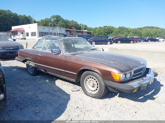 Aukcja sprzedaży 1982 Mercedes-benz 380 Sl, vin: WDBBA45A0CB011828, numer aukcji: 45958453
