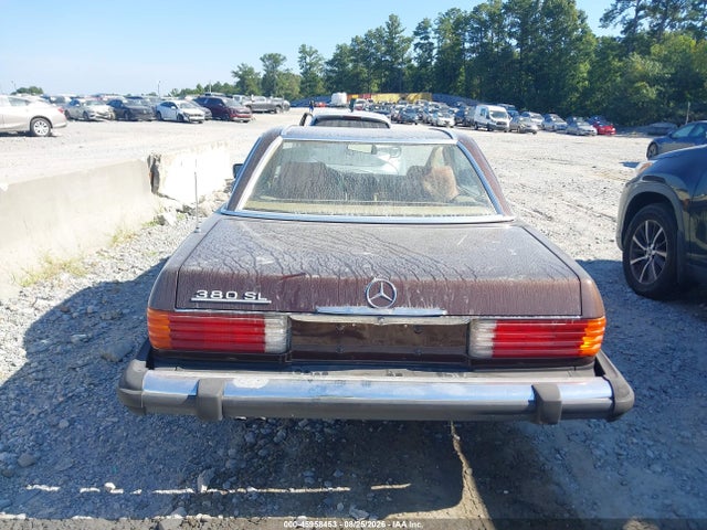 Aukcja sprzedaży 1982 Mercedes-benz 380 Sl, vin: WDBBA45A0CB011828, numer aukcji: 45958453