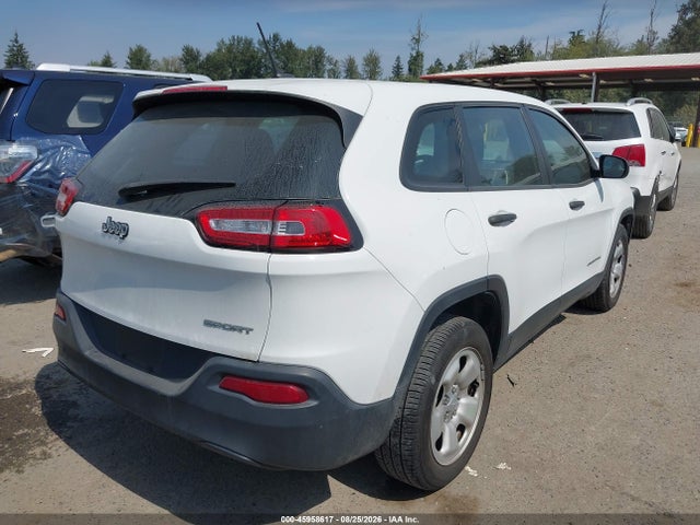 Продаж на аукціоні авто 2016 Jeep Cherokee Sport, vin: 1C4PJLAB9GW166991, номер лоту: 45958617