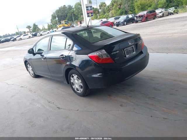 Продажа на аукционе авто 2012 Honda Civic Hybrid, vin: JHMFB4F24CS009022, номер лота: 45958671