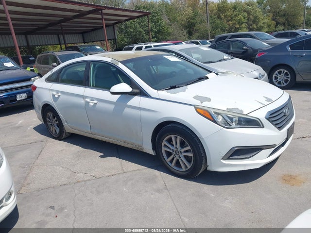 2016 Hyundai Sonata Se მანქანა იყიდება აუქციონზე, vin: 5NPE24AF0GH350817, აუქციონის ნომერი: 45958712