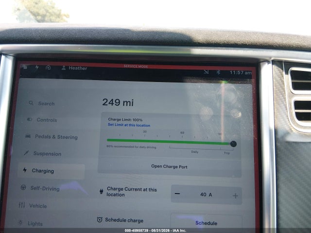 Aukcja sprzedaży 2015 Tesla Model S 60/70/85, vin: 5YJSA1H17FF085423, numer aukcji: 45958739