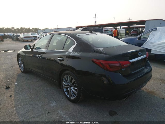 Aukcja sprzedaży 2019 Infiniti Q50 3.0t Luxe, vin: JN1EV7AP4KM511205, numer aukcji: 45958753