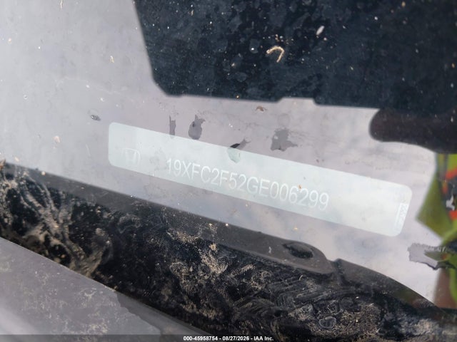 Продажа на аукционе авто 2016 Honda Civic Lx, vin: 19XFC2F52GE006299, номер лота: 45958754