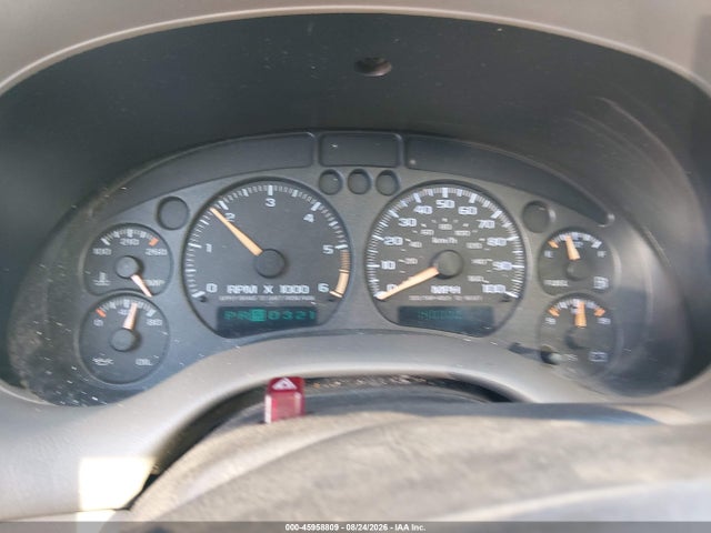 45958809 :رقم المزاد ، 1GCCS19X938274140 vin ، 2003 Chevrolet S-10 Ls مزاد بيع