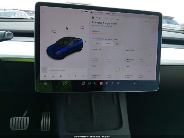 Продаж на аукціоні авто 2022 Tesla Model Y Performance Dual Motor All-wheel Drive, vin: 7SAYGDEFXNF377028, номер лоту: 45958845