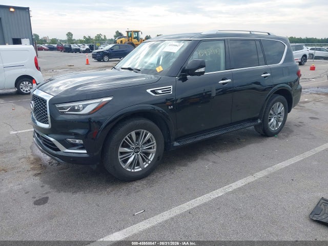 45958847 :رقم المزاد ، JN8AZ2NE8L9255879 vin ، 2020 Infiniti Qx80 Luxe Awd مزاد بيع