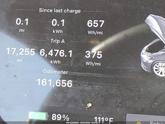 Продаж на аукціоні авто 2015 Tesla Model S 70d/85d/p85d, vin: 5YJSA1H24FFP76210, номер лоту: 45958856