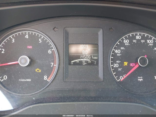 2013 Volkswagen Jetta 2.0l S მანქანა იყიდება აუქციონზე, vin: 3VW1K7AJXDM287958, აუქციონის ნომერი: 45958881