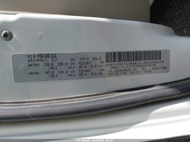 Продажа на аукционе авто 2017 Dodge Grand Caravan Se, vin: 2C4RDGBG4HR855512, номер лота: 45958894