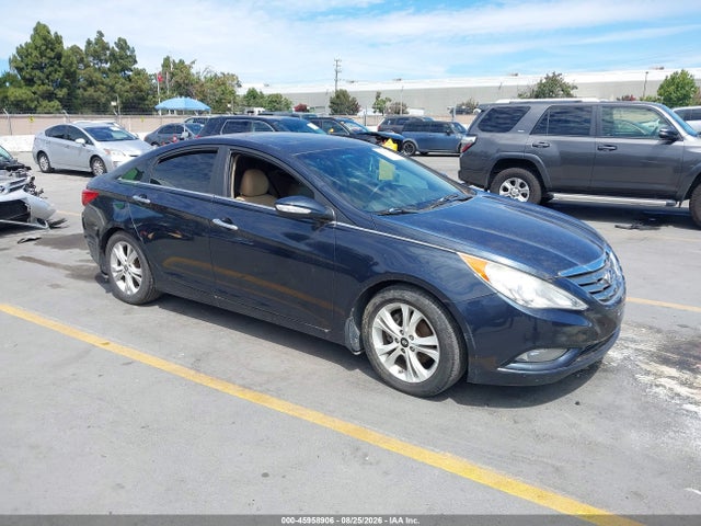 2011 Hyundai Sonata Limited მანქანა იყიდება აუქციონზე, vin: 5NPEC4AC9BH268130, აუქციონის ნომერი: 45958906
