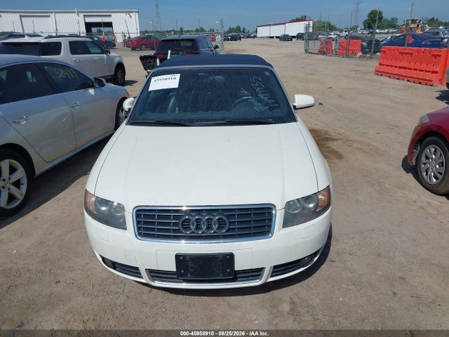 2004 Audi A4 3.0 მანქანა იყიდება აუქციონზე, vin: WAUAT48H44K014732, აუქციონის ნომერი: 45958910