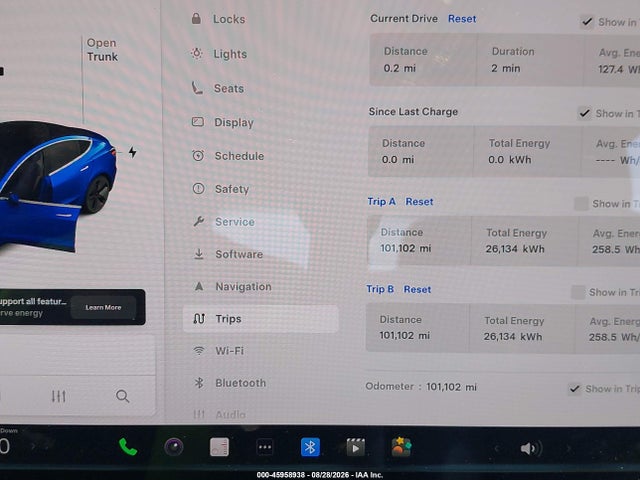 2018 Tesla Model 3 Long Range/mid Range მანქანა იყიდება აუქციონზე, vin: 5YJ3E1EA1JF160218, აუქციონის ნომერი: 45958938