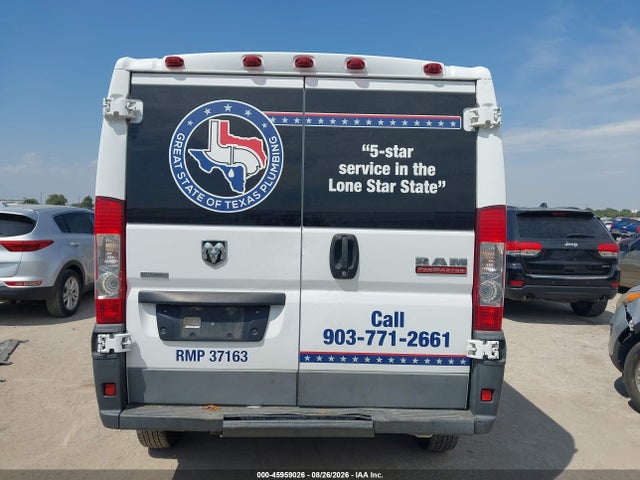 2017 Ram Promaster 1500 Low Roof 136 Wb მანქანა იყიდება აუქციონზე, vin: 3C6TRVAG9HE552523, აუქციონის ნომერი: 45959026